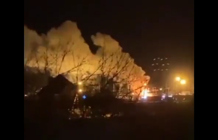 Blackouts in Russian city of Belgorod after suspected Ukrainian drone strikes