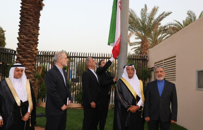 Iran reopens embassy in Saudi Arabia, consulate opening Wednesday