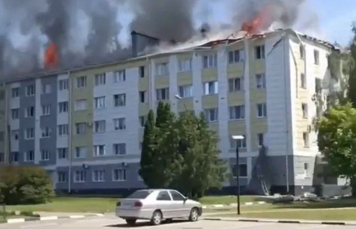 Russian town of Shebekino under attack, anti-Putin forces claim another raid