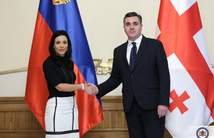 Liechtenstein FM makes first official visit to Georgia