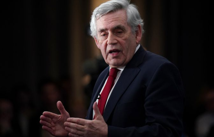 Gordon Brown calls on the International Criminal Court to prosecute Taliban leaders for a crime against humanity for denying education and employment to Afghan girls and women