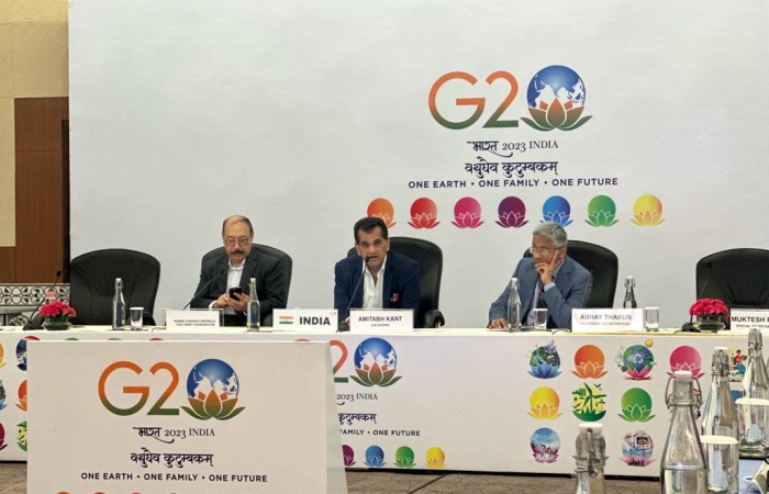 September's G20 summit in India will meet under the slogan "One Earth, One Family, One Future."