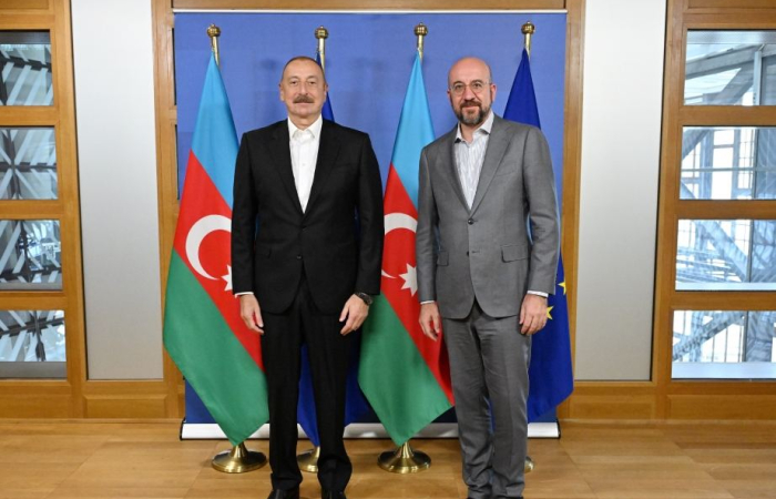 Michel congratulates Aliyev on his re-election