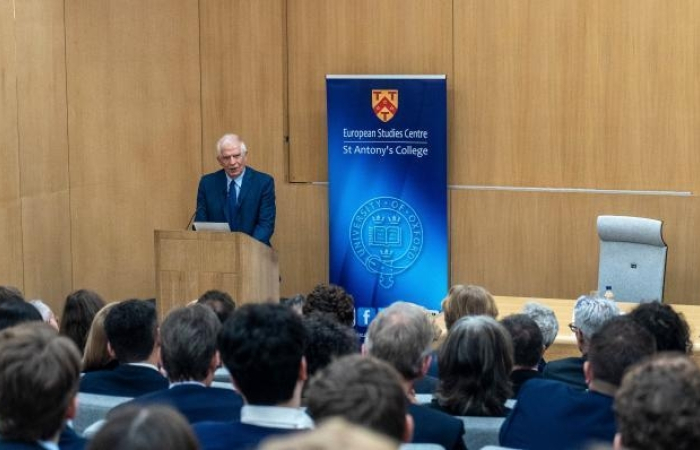 Borell speaks about global changes and challenges