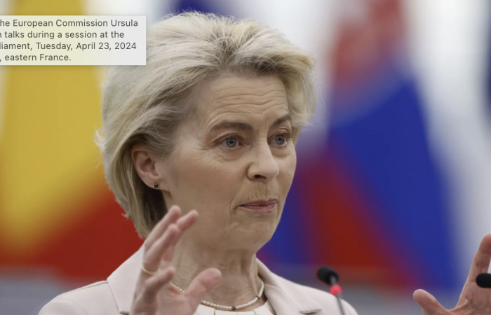 European Commission President Ursula von der Leyen issues statement on Tbilisi protests