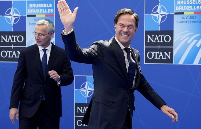 Outgoing Dutch PM Mark Rutte officially named next NATO chief