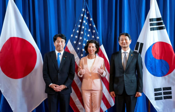 US, South Korea and Japan pledge strategic cooperation for greater security and economic growth