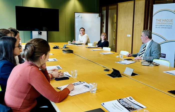 LINKS Europe hosted "The Hague Conversations on Climate Change, Peace, and Security" and shared information on the process of the Bonn Contact Group