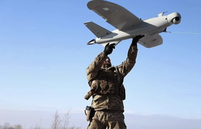 Russia claims Ukraine fired drones at three regions