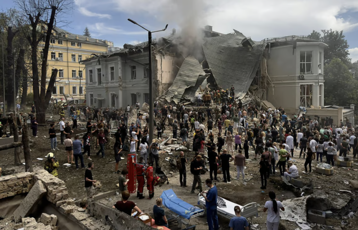 EU on Russian missile strikes on Ukraine: 'Children can never be a legitimate target'