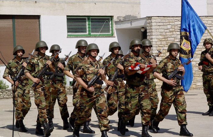 Croatia reintroduces military service from next year