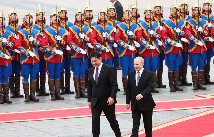 Putin welcomed in Mongolia despite ICC arrest warrant