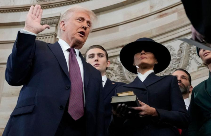 Donald Trump takes oath of office as US President, says he will save America from decline