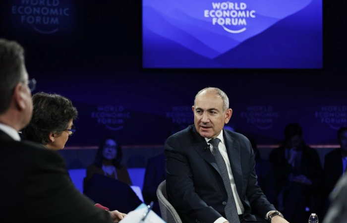Pashinyan in Davos: Armenia’s foreign policy a balancing act between the West and Russia