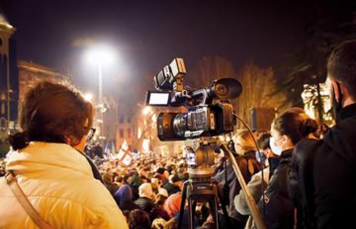 147 media workers injured during protests in Georgia since November