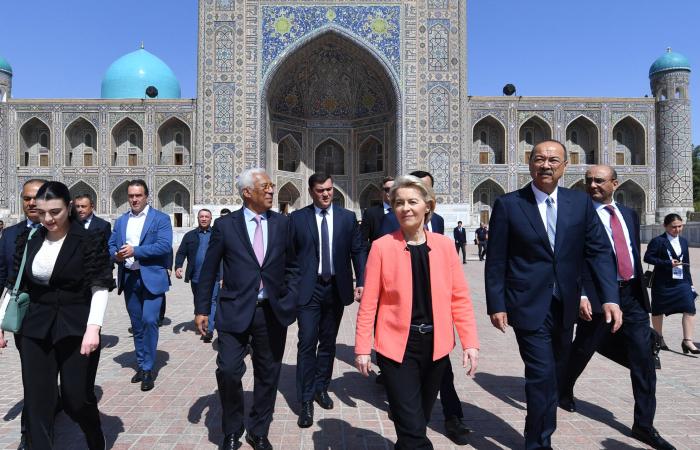 Landmark EU - Central Asia summit held in Samarkand