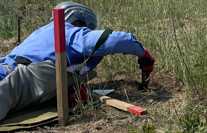 The Azerbaijan Mine Action Agency clears over 2000 hectares of landmines