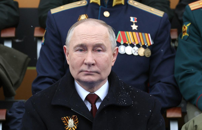 Putin makes first visit to Kursk since Russia recaptured region