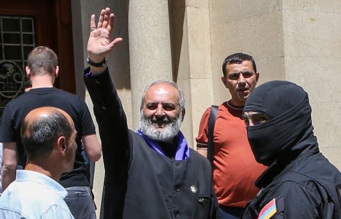 Archbishop arrested in Armenia over alleged coup plot