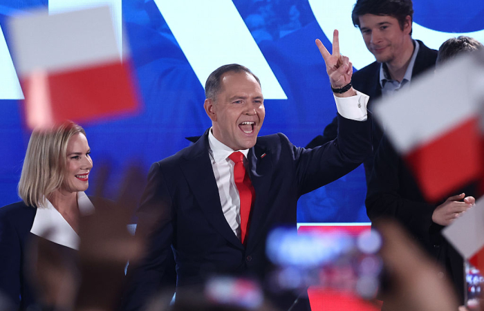 Conservative nationalist Nawrocki wins Polish presidential election