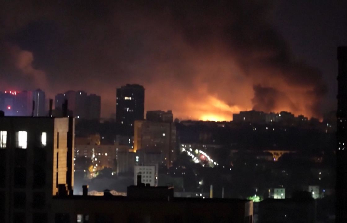 Russia fires record number of drones at Ukraine overnight
