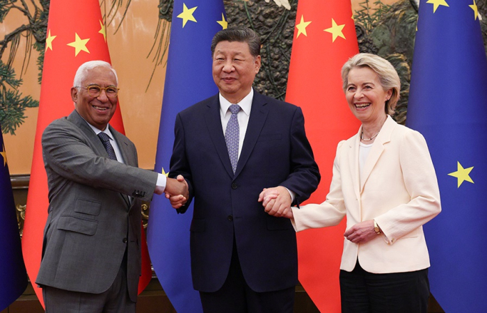China and the EU agree on climate change action in Beijing summit but disagree on trade and Ukraine