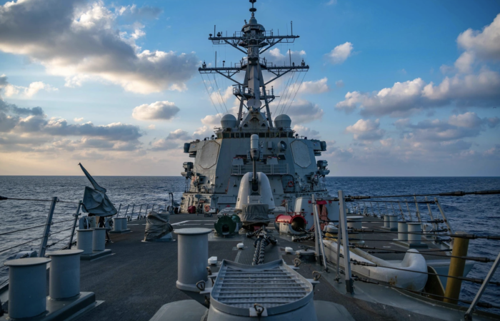 China: US naval vessel expelled from reef in South China Sea