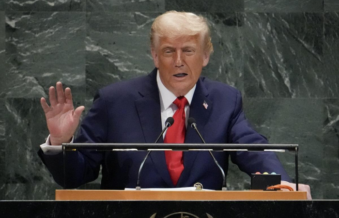 US President Trump mocks UN on peace and migration and attacks European allies