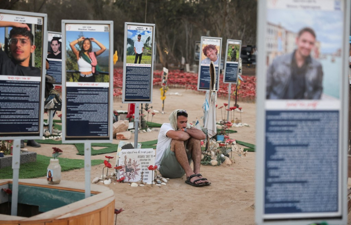 A divided Israel marks October 7 anniversary as talks with Hamas continue in Egypt