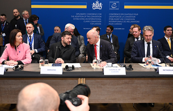 Council of Europe launches new Convention setting up international claims commission for Ukraine