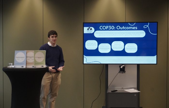 LINKS Europe keeps focus on Climate, Peace and Security; Results of COP30 analysed.