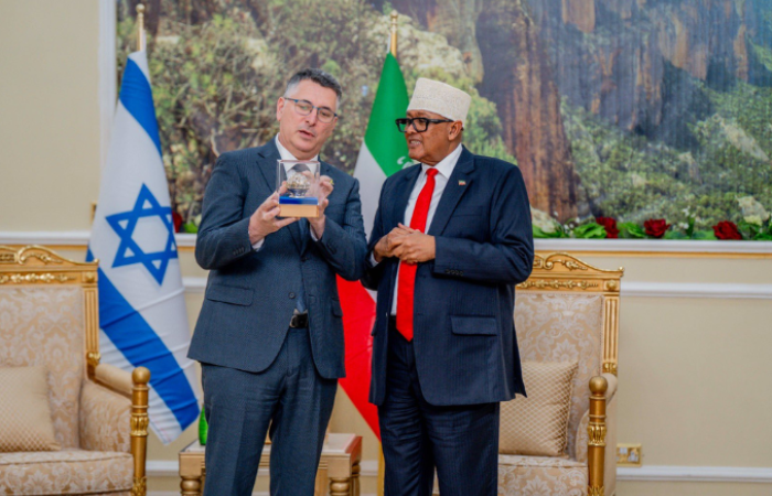 Israel Foreign Minster in Somaliland