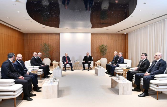 Pashinyan and Aliyev meet in Abu Dhabi