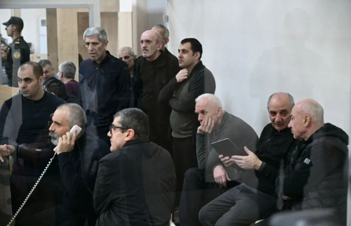 Baku military court issues life sentences for former Nagorno-Karabakh officials