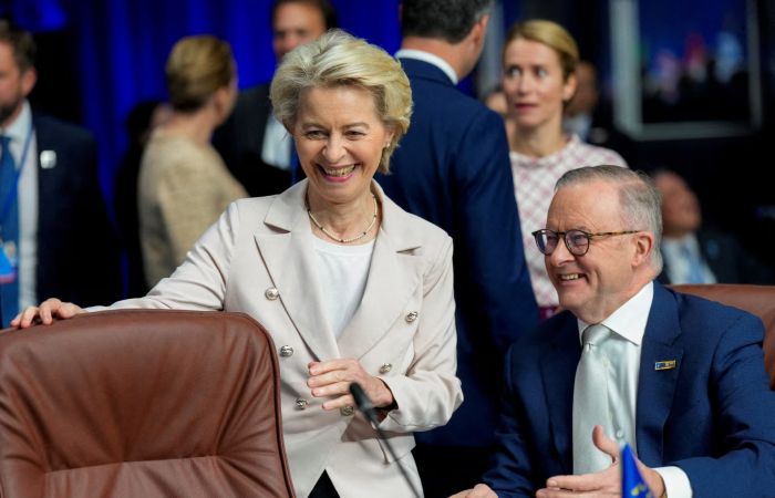 The EU and Australia sign trade deal, boost security and defence ties