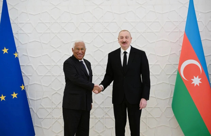 President of the European Council and President of Azerbaijan met in Baku