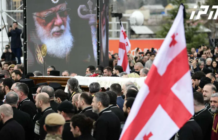 Georgian Patriarch buried amid scenes of nation-wide grief