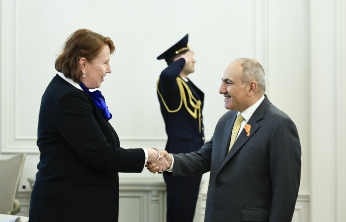 Prime Minister of Armenia receives newly appointed Head of EU Civilian Mission