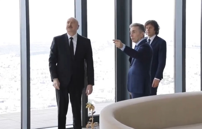 Azerbaijan president Aliyev makes short official visit to Georgia