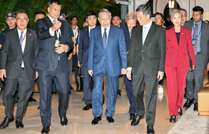 At the Shangri-La Dialogue Forum in Singapore, Vietnam’s To Lam warns of 3 crises converging in Asia-Pacific security