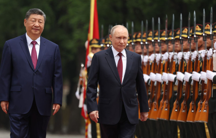 Putin and Xi sign ‘multipolar world’ declaration in Beijing