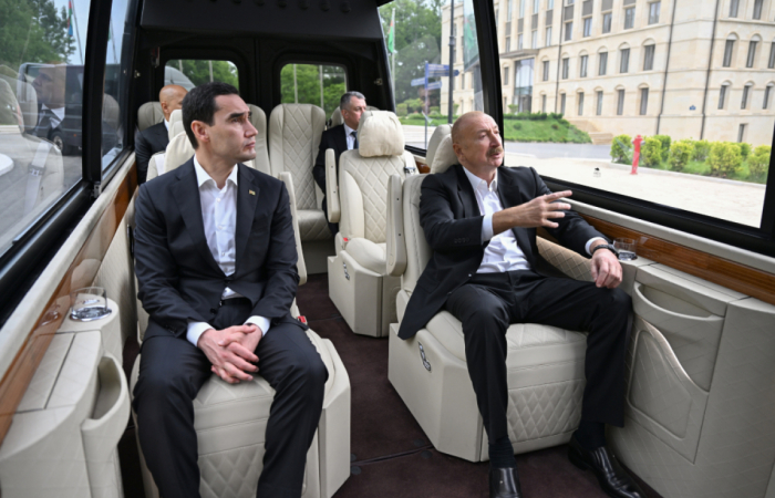 President of Turkmenistan visits Azerbaijan