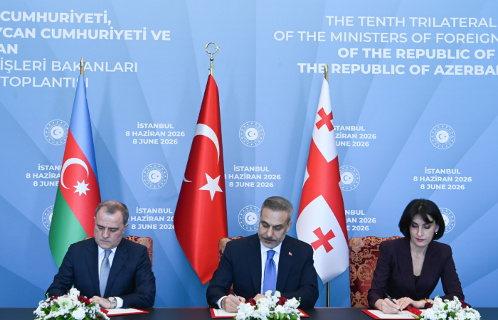 Türkiye, Azerbaijan and Georgia sign Istanbul Declaration