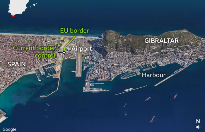 New era for Gibraltar with removal of 118-year-old border controls with Spain