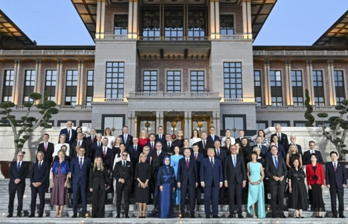 NATO LEADERS GATHER IN ANKARA FOR  DEFINING SUMMIT