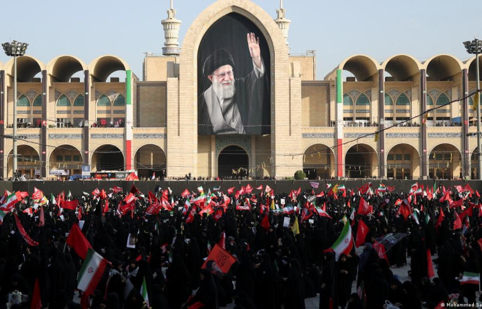 Millions attend Khamanei's funeral