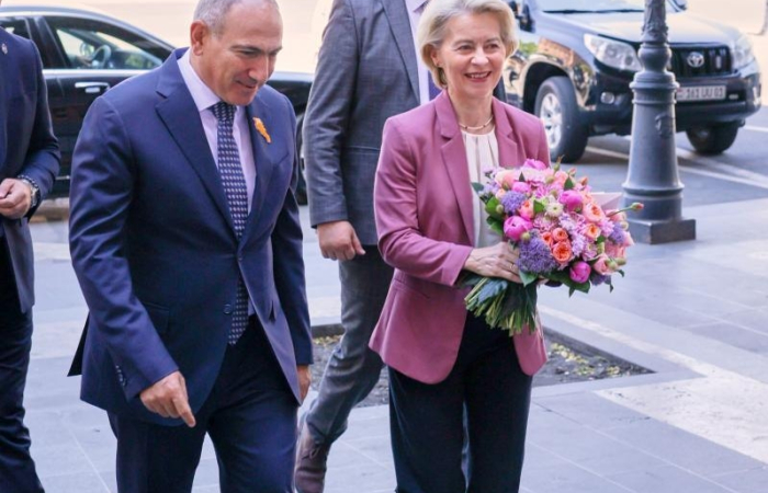 Van der Leyen to Pashinyan "You can count on us"