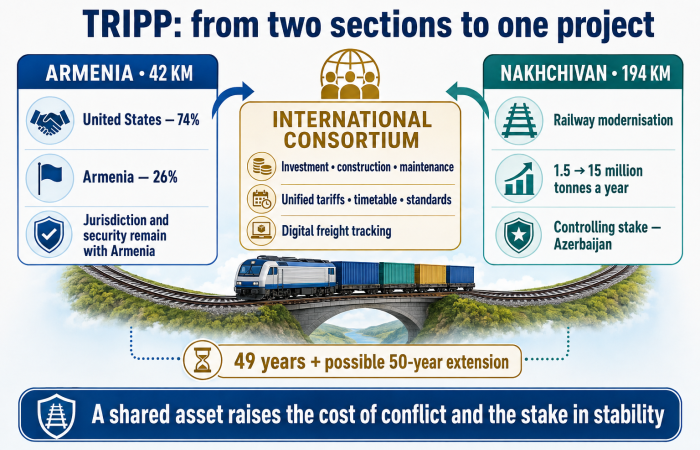 Opinion: A Corridor as a Guarantee - Why TRIPP Needs an International Consortium