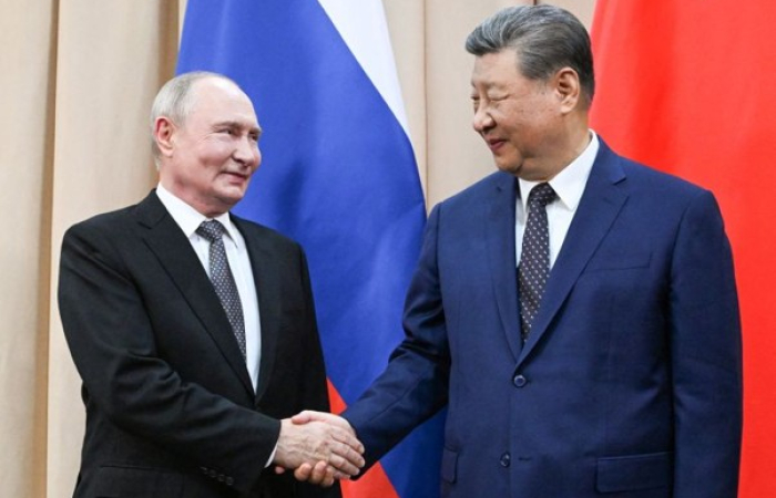 Putin and Xi meet in Bishkek