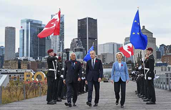 European Union and Canada agree on "Alliance for the future" at milestone Montreal summit